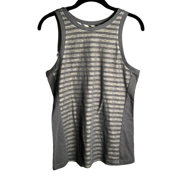 Cosabella Gray Striped Tank Top Size Small - Picture 1 of 7